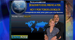 Desktop Screenshot of ministeriosalem.com